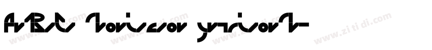 ABC laica yrial字体转换